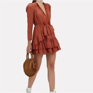 Ulla Johnson Umber Josette Mini Dress